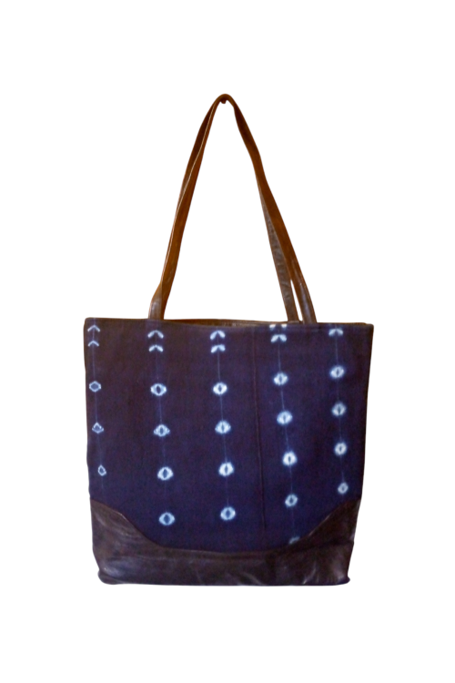 Indigo tote bag